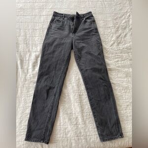 ROLLA'S Classic Straight Black Denim Jeans